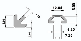 20x40 V Profile