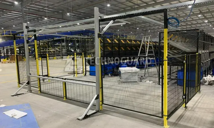 Portable Wire Mesh Fence